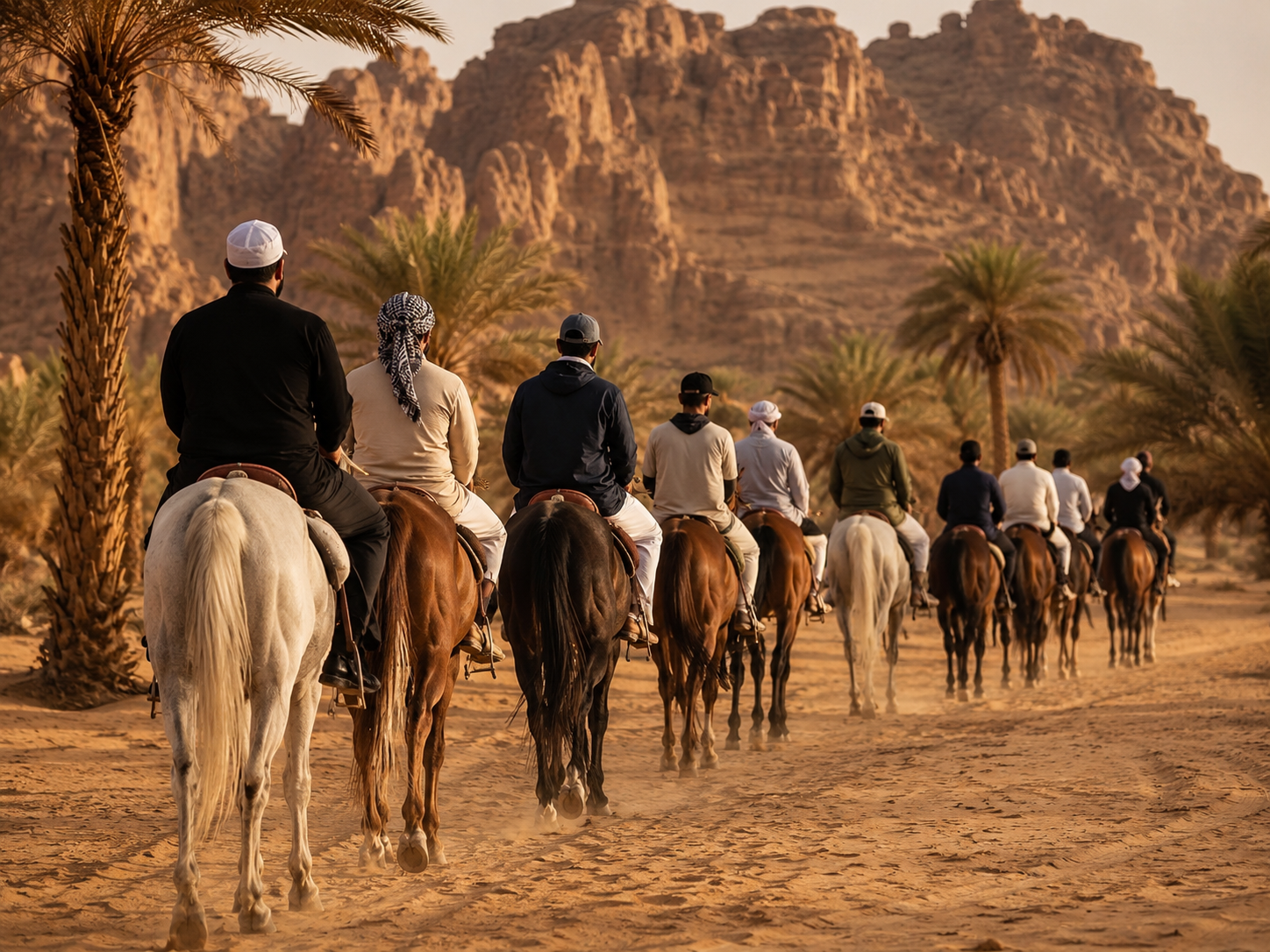 Horse riding